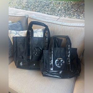 Tory Burch Tote Bags—set of two—large and small 
✨black✨